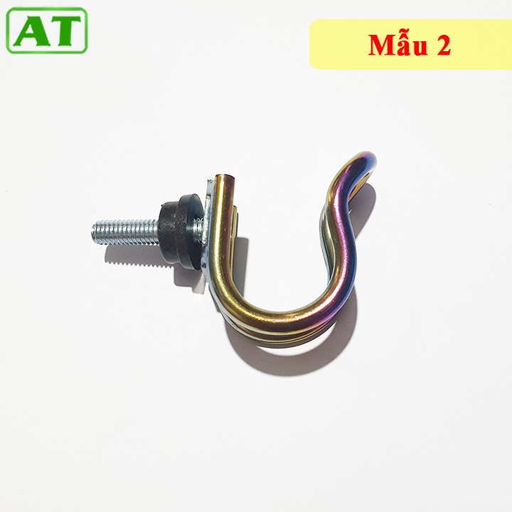 Móc Treo Đồ TiTan Xe Máy Chữ U 7 Màu Hàng Đẹp