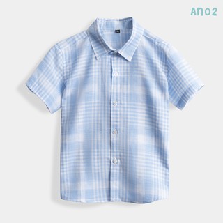 Áo Sơ Mi Cho Bé Hoạ Tiết Kẻ Thời Trang Bello Land