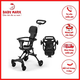 Xe đẩy cho bé, Xe đẩy gấp gọn em bé đi du lịch siêu gọn nhẹ Mommy Kids