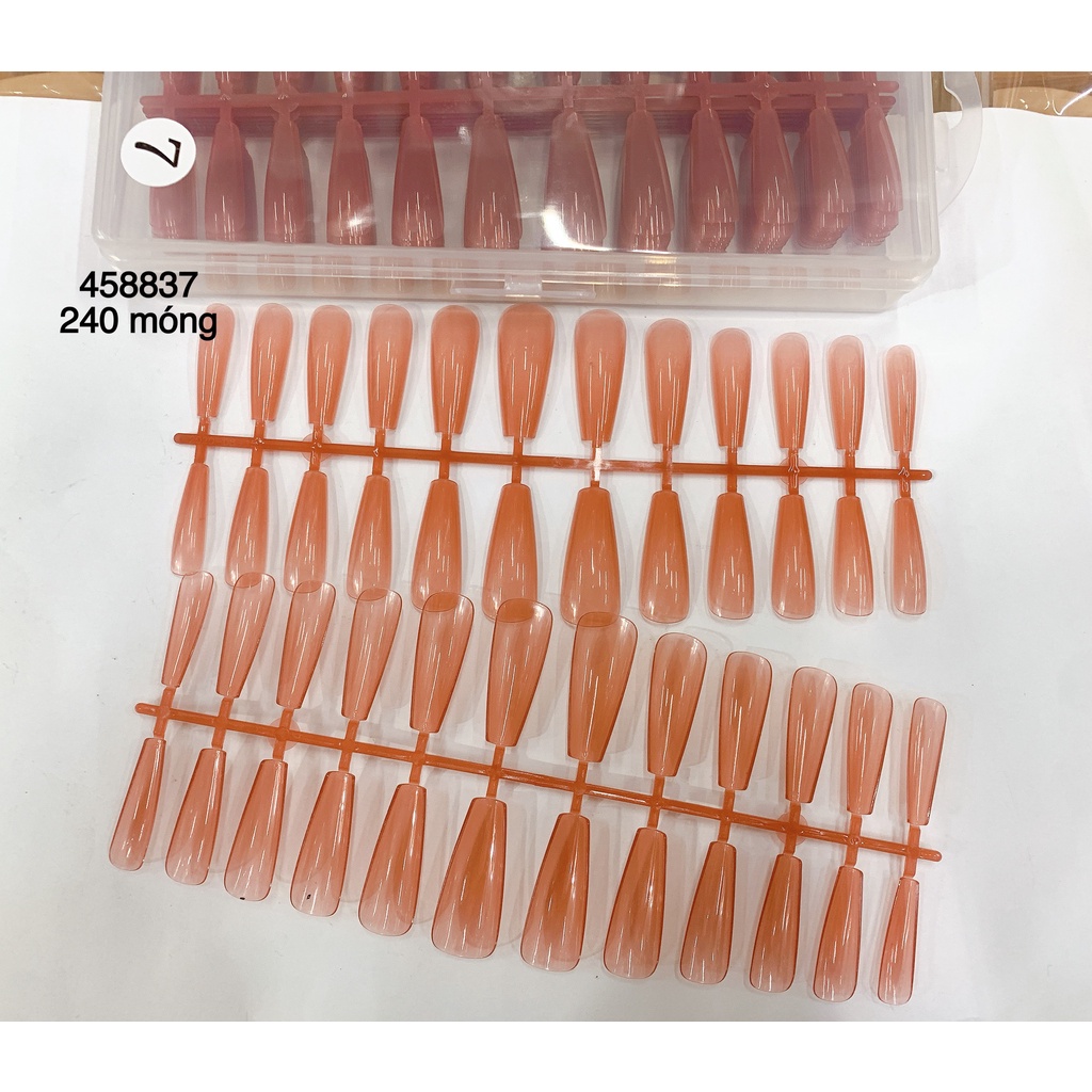 Móng Úp Thạch THAN 240 móng Nhiều Màu Hàng Chuẩn Đẹp