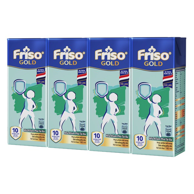 [MKB Gift] 2 lốc 8 hộp sữa uống pha sẵn Friso (180mlx8)