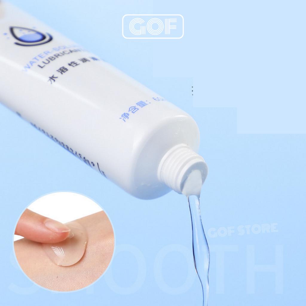 Gel bôi trơn gốc nước Milllee Tuýp 60ml Gel bôi trơn cấp ẩm cho nam nữ  chính hãng - GoF Store