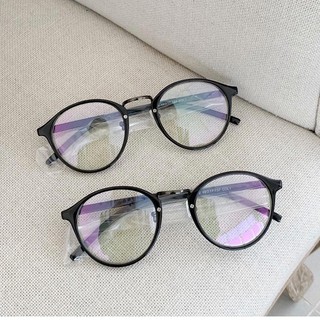 Gọng Kính Không Độ, Kính Giả Cận mã 066 Dáng Bầu Chất Liệu Nhựa Dẻo Hàn Quốc, Nhận Cắt tròng Cận