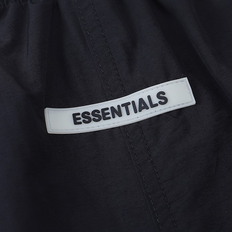 FEAR OF GOD Reflective double-layer design wide-leg nylon sweatpants