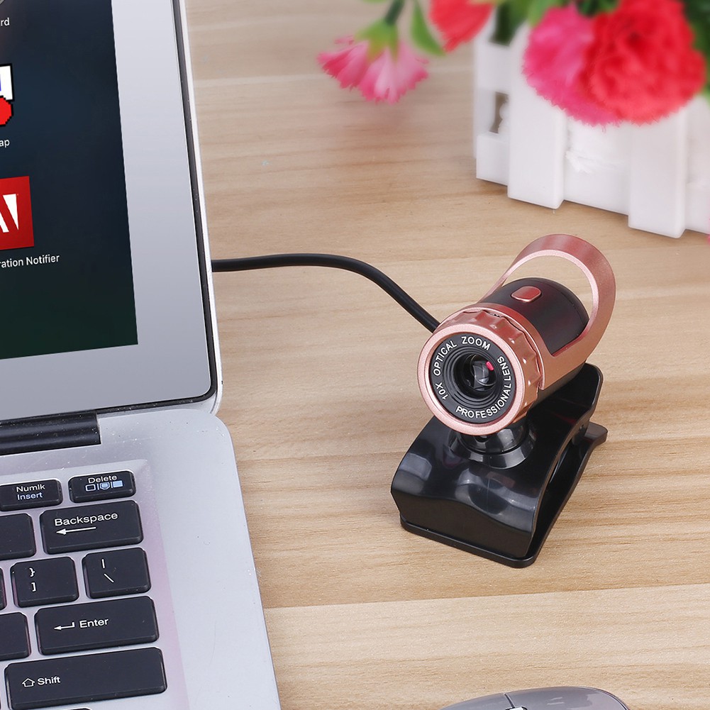 Webcam Hd Usb Kẹp Bàn Kèm Micro Cho Máy Tính / Laptop | BigBuy360 - bigbuy360.vn