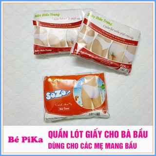 Tuyệt gói 5 quần lót giấy cho bà bầu chuẩn