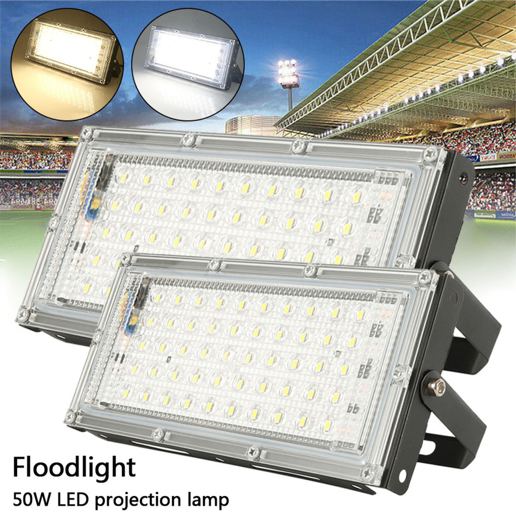 Đèn Pha LED 50W Đèn Ngoài Trời Đèn Pha Tường An Ninh, Đèn Pha LED Ip65 Chống Nước Ngoài Vườn IP66 Đèn Chiếu Sâ-168