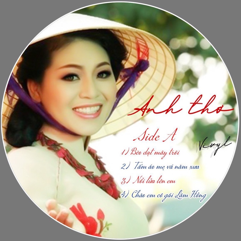 Đĩa than nhạc Anh thơ 33pr🇻🇳