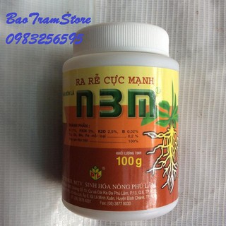Phân bón lá kích rễ N3M lọ 100g, siêu ra rễ cho cây trồng.