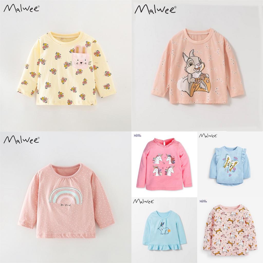 BST ÁO THUN HOẠ TIẾT CHO BÉ GÁI - MALWEE OFFCIALSTORE
