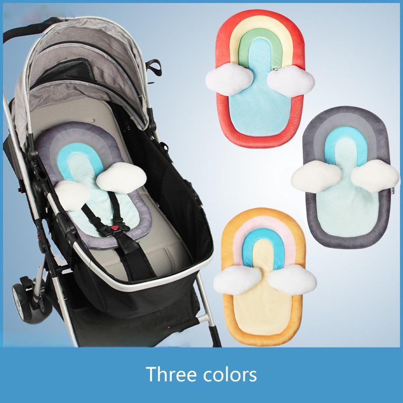 Gối Ngủ Màu Cầu Vồng Hỗ Trợ Cổ Cho Bé