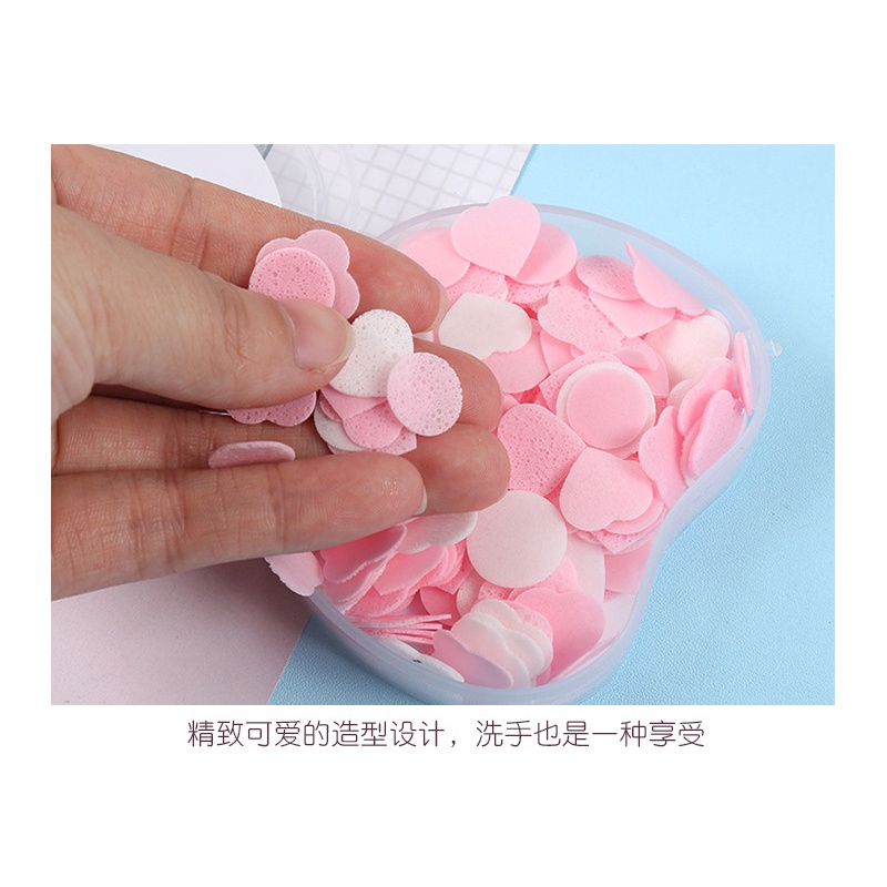 Combo 3 hộp xà bông giấy rửa tay diệt khuẩn hình trái táo thơm tho tiện dụng trọng lượng 27g Viên viên store