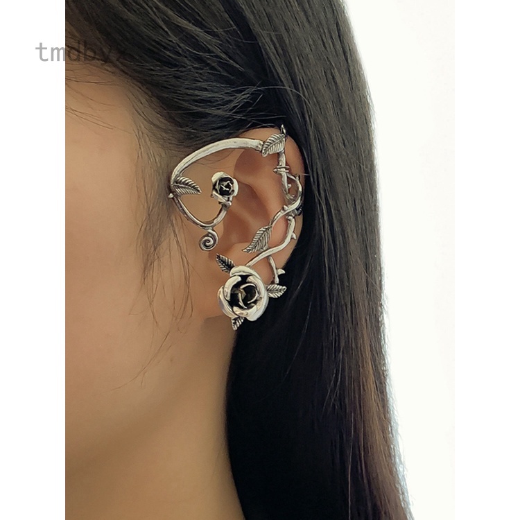 Tmdbyx Khuyên kẹp vành tai không xỏ lỗ màu sắc độc đáo