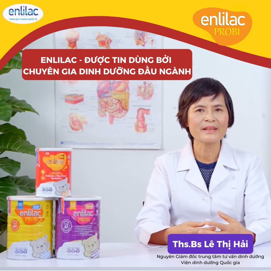 Sữa Enlilac Probi RED (400g) chuyên biệt cho trẻ bất dung nạp lactose