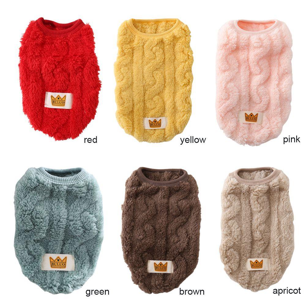 Áo Khoác Hai Mặt Vải Lông Cừu San Hô Mềm Mại Giữ Ấm Mùa Đông Cho Thú Cưng Cỡ Nhỏ / Vừa / Nhỏ