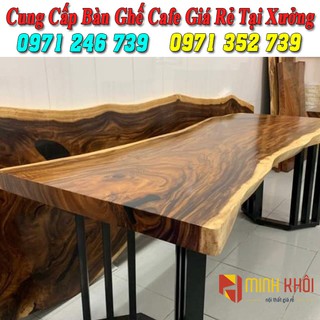 Bàn me tây cao cấp giá rẻ tại xưởng (Kt: 70x1m6 dày 5cm)