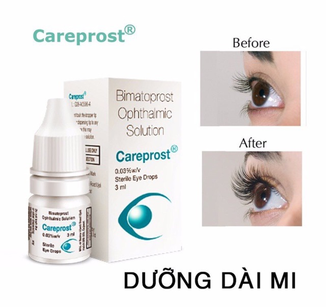 Gel làm dài mi Ấn Độ Careprost
