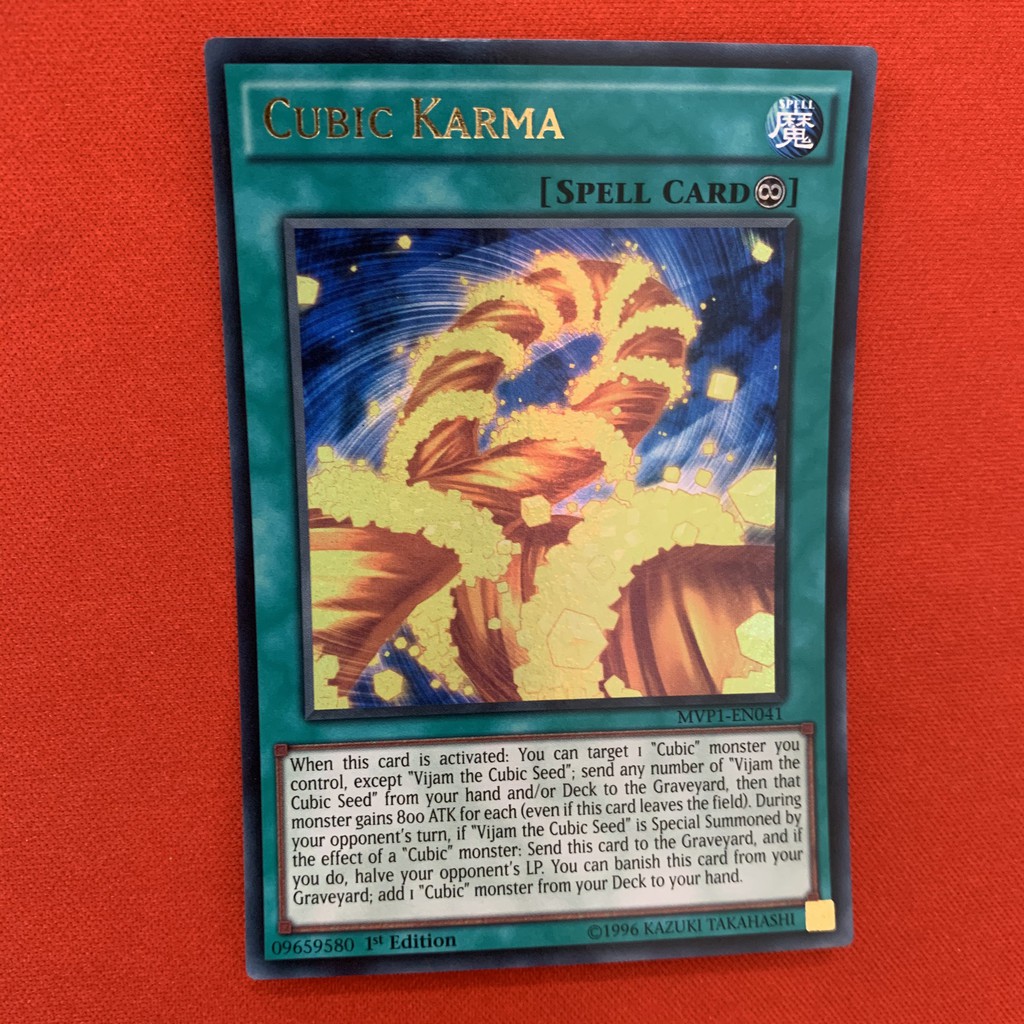 [JP][Thẻ Bài Yugioh Chính Hãng] Cubic Karma