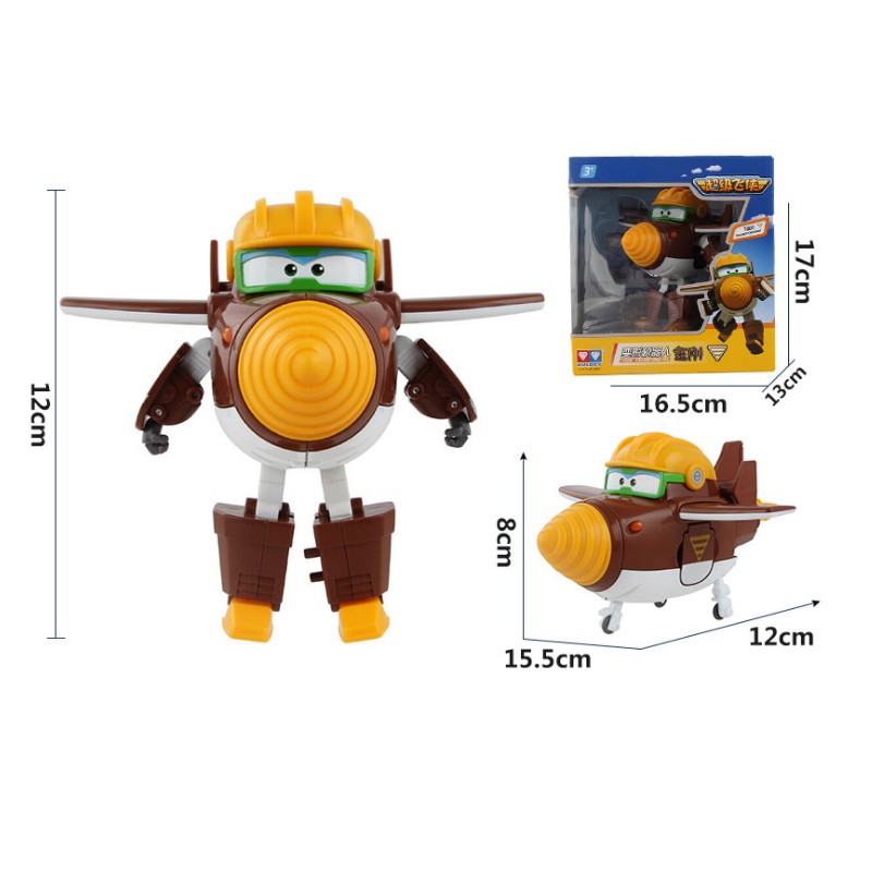 Super wings đội bay siêu đẳng đồ chơi mô hình TODD vui vẻ cỡ lớn bằng nhựa hãng Auldey