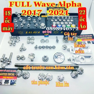 Full ốc salaya Wave Alpha Đời 2017_2021