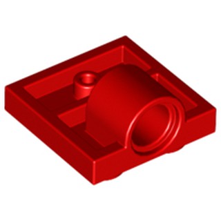 Gạch Lego 2 x 2 với 1 lõi trục hỗ trợ bên dưới / Lego Part 10247: Plate, Modified 2 x 2 with Pin Hole - Underneath