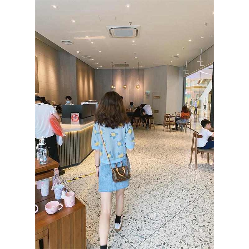 [Spot] Women's Summer Short Sleeve Short Sleeve High Waist T-Shirt