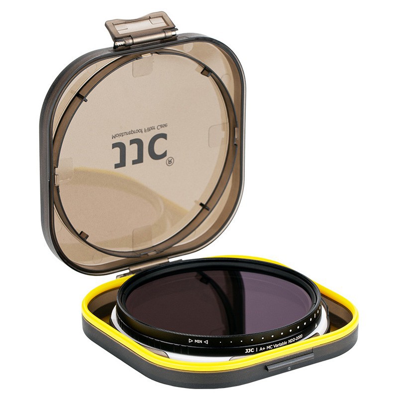 JJC ND2-ND2000 Variable Neutral Density Filter Fader Neutral Density Adjustable Photography Filter for DSLR Camera Thread Lens 40.5mm 49mm 52mm 55mm 58mm 62mm 67mm 72mm 77mm 82mm