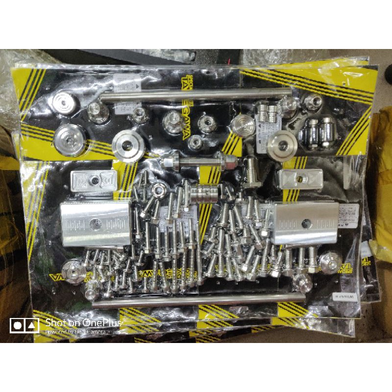 Bộ ốc Salaya Takegawa full cho tất cả dòng xe