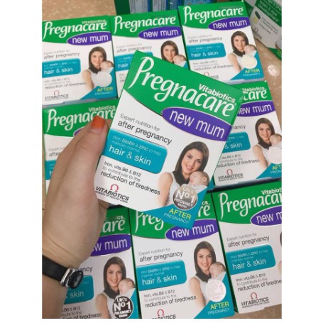 Vitamin PRENACARE NEW MUM (uk) ngăn ngừa rụng tóc cho mẹ sau sinh