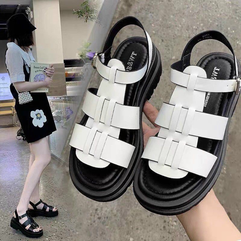 Sandal khoá da mềm chất đẹp