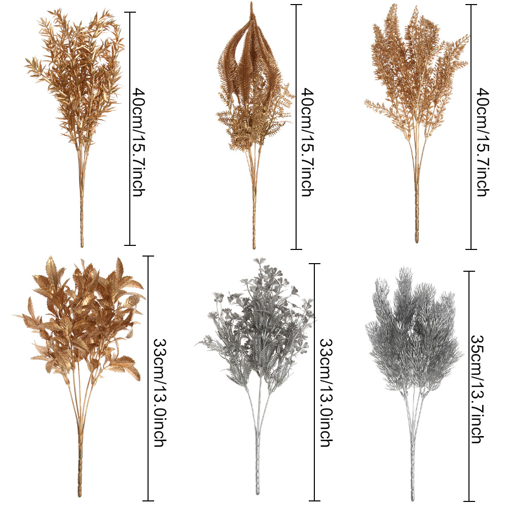 1 Cành Lá Giả Trang Trí Giáng Sinh