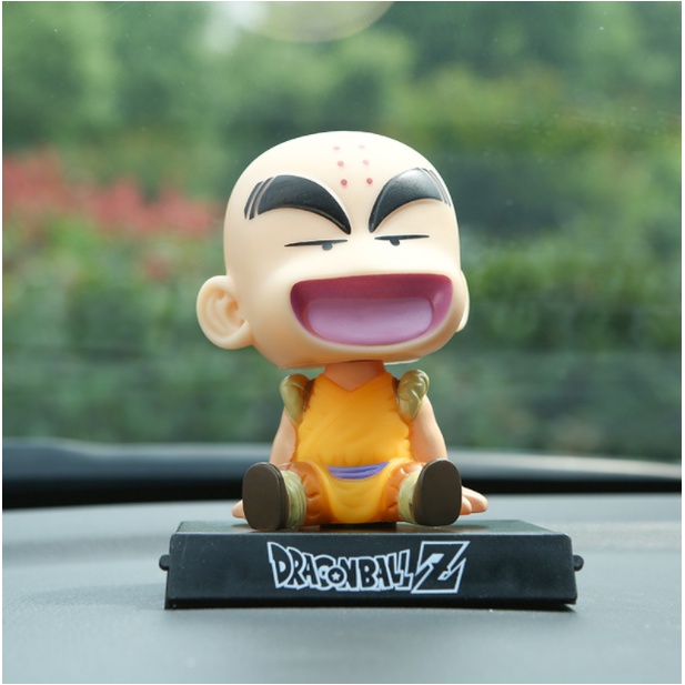 Mô Hình DragonBall Son Goku, Krillin Siêu Đẹp - Trang trí Decor taplo Ô tô - Trang trí bàn học bàn , Bàn Làm Việc