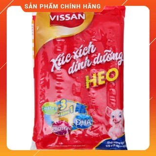 Xúc xích heo Vissan 5 cây × 35g date mới .