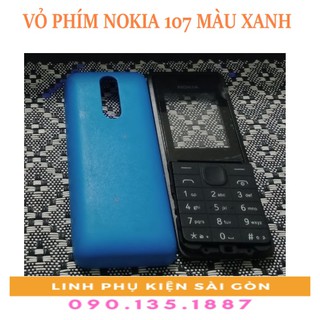 VỎ PHÍM NOKIA 107  MÀU XANH