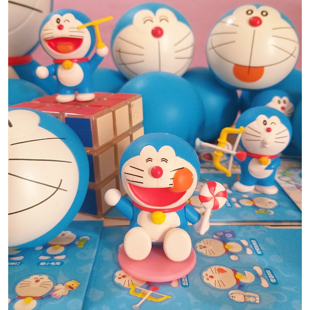 Doraemon đồ chơi mô hình Đô Rê Mon - Doremon mùa hè