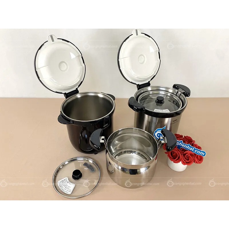 Nồi ủ Thermos KBG-4500 4.5L - Hàng nội địa Nhật - Mới 100%