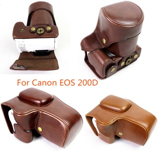 Bao da pu chất lượng cao cho máy ảnh canon eos 200d