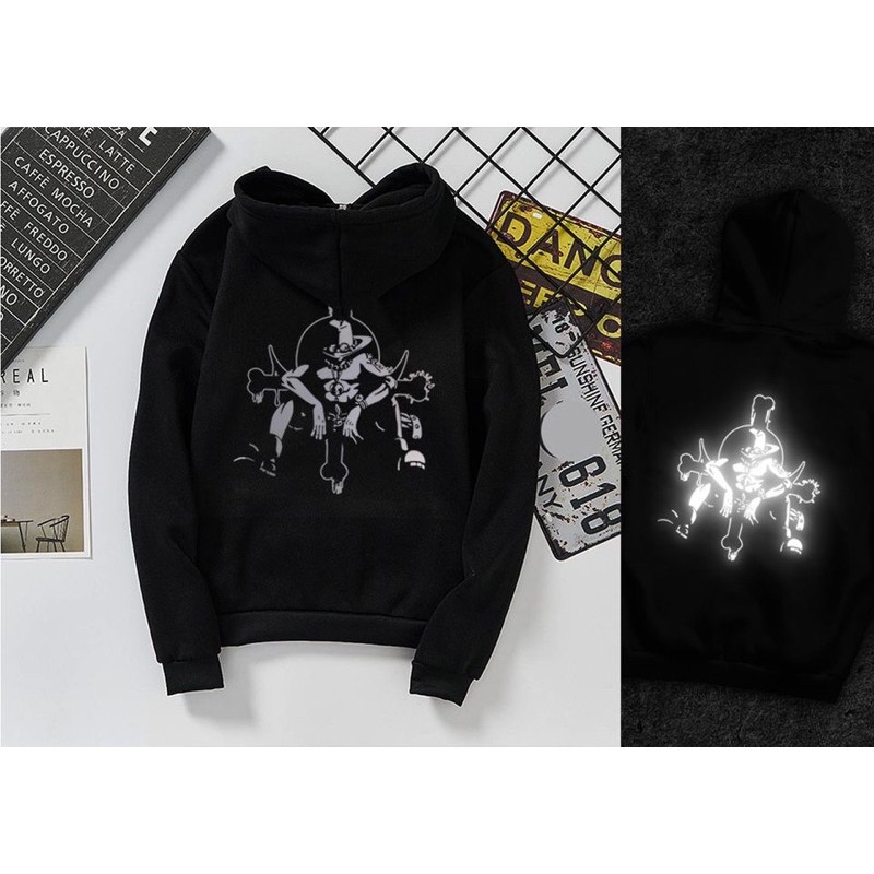 Áo hoodie phản quang- cực chất