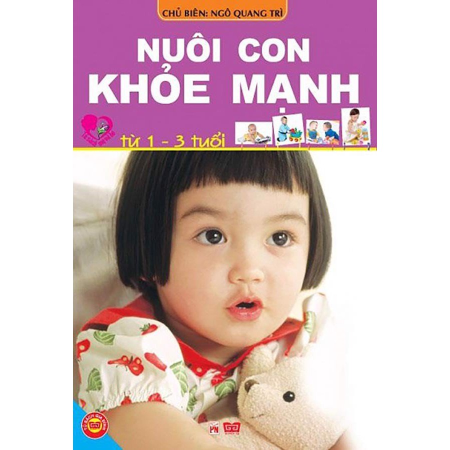 SÁCH - Nuôi con khỏe mạnh từ 1-3 tuổi