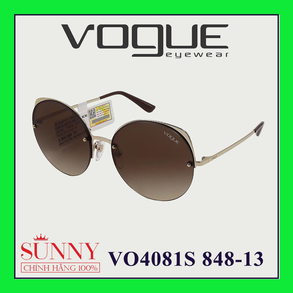 VO4081S - kính mát Vouge chính hãng, bảo hành toàn quốc