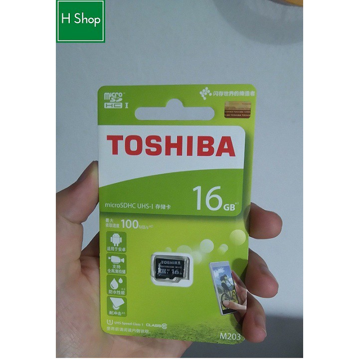 thẻ nhớ 16gb, M203 100mbs, bảo hành 5 năm | BigBuy360 - bigbuy360.vn