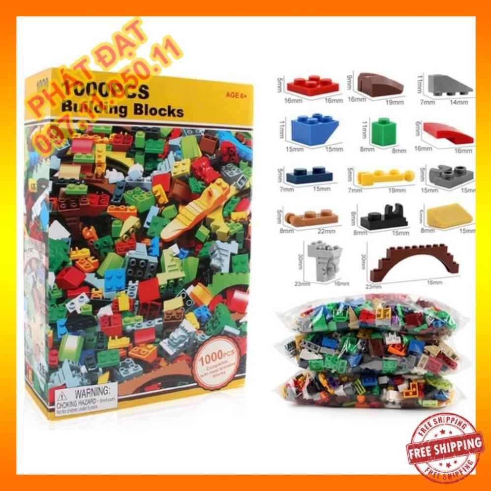 Bộ Đồ Chơi Lego Xếp Hình 1000 Chi Tiết Cho Bé