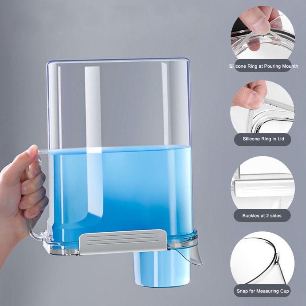 YIYU 1 Hộp Đựng Gạo Có Vòi Rót Trong Suốt Sắp Xếp Gọn Gàng Cho Nhà Bếp Nhà Tắm