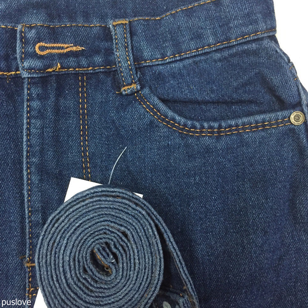 Chân Váy Jeans Dài Kèm Thắt Lưng SP910 | BigBuy360 - bigbuy360.vn