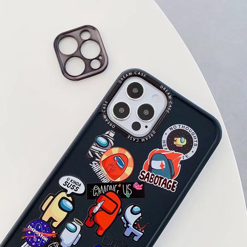 Ốp điện thoại TPU mềm họa tiết hoạt hình cho Iphone12 / 12pro Max / 11pro Max / 12mini / 7plus / Xs Max / Xr | BigBuy360 - bigbuy360.vn