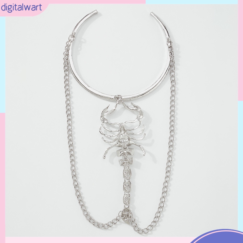 {digitalwart} Vòng Đeo Cánh Tay Dạng Trên Hình Bọ Cạp Gothic Lâu Trôi Sáng Lấp Lánh Dành Cho Câu Lạc Bộ Câu Lạc