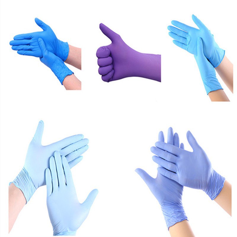 Găng tay y tế Nitrile -latex không bột các màu -tặng 5 cái khẩu trang kháng khuân BáchHóa_TG | BigBuy360 - bigbuy360.vn
