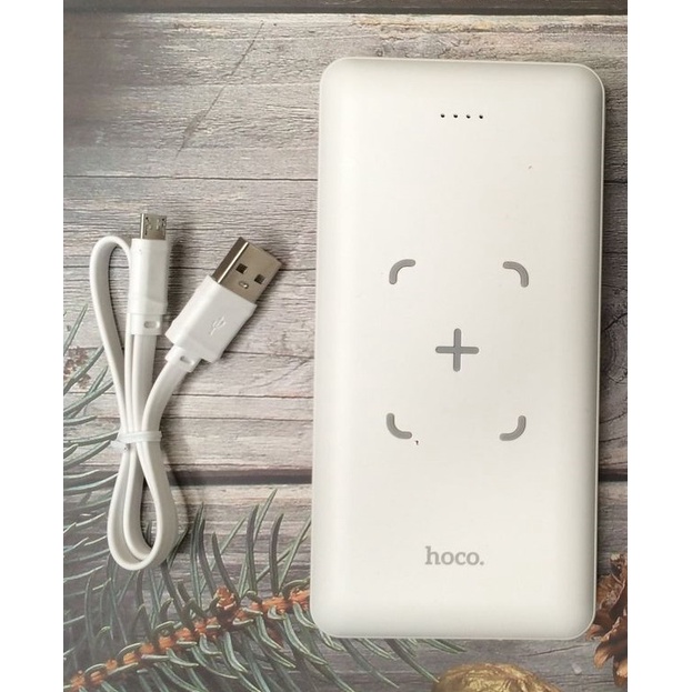 Sạc Dự Phòng Không Dây Hoco J50 10.000mAh, Pin Sạc Dự Phòng Không Dây Hoco J50 10.000mAh - Bảo hành 12 tháng