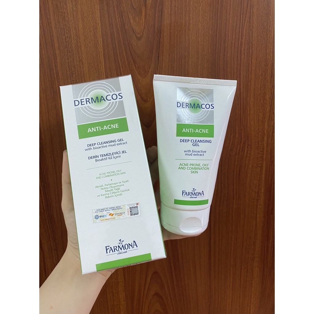 [Chính Hãng] Sữa rửa mặt Demacos (150ml) - Sữa rửa mặt sạch sâu, Ngừa mụn, Dưỡng ẩm da | BigBuy360 - bigbuy360.vn