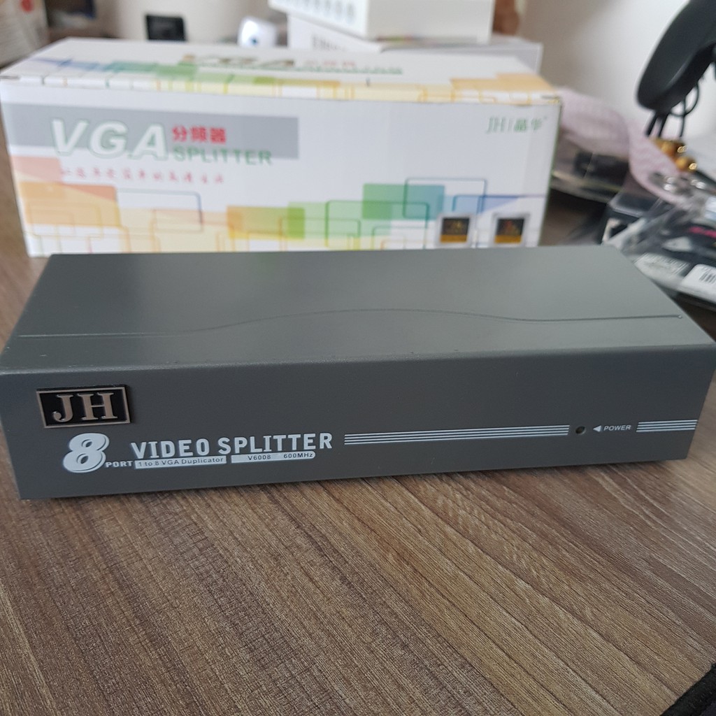 Chia VGA 1 ra 2, 4, 8 màn hình cùng lúc 600Hz